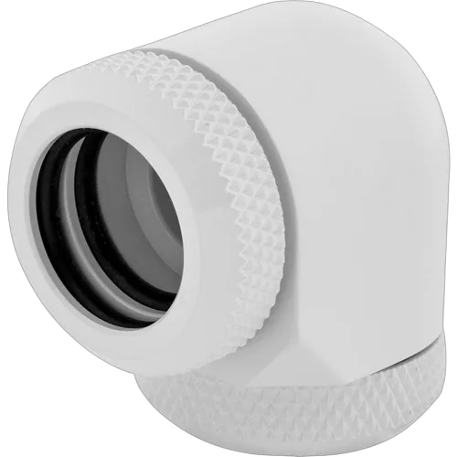 Fittings 90° Hydro X XF Hardline - 14mm Blanc (x2)