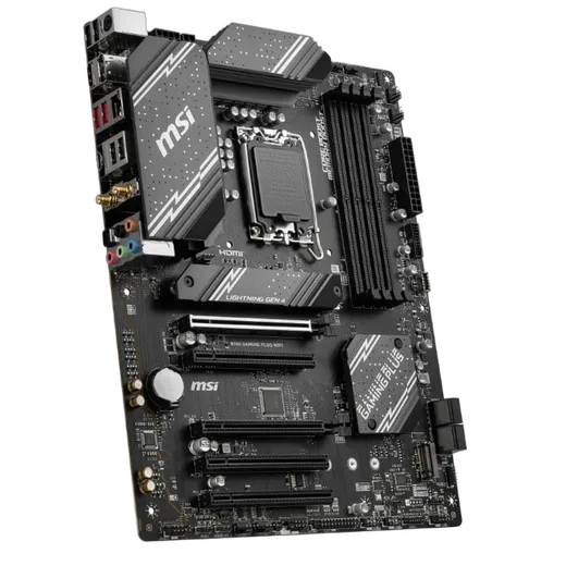 MSI B760 GAMING PLUS WIFI — vue 3