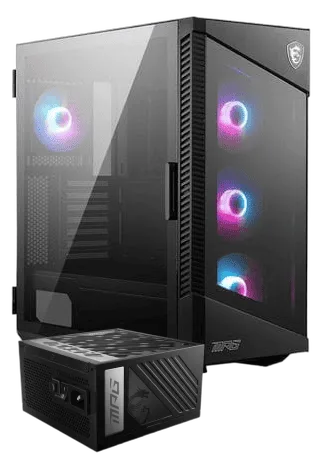 MSI MPG VELOX 100R Noir + MPG A1000GS PCIE5 Noir