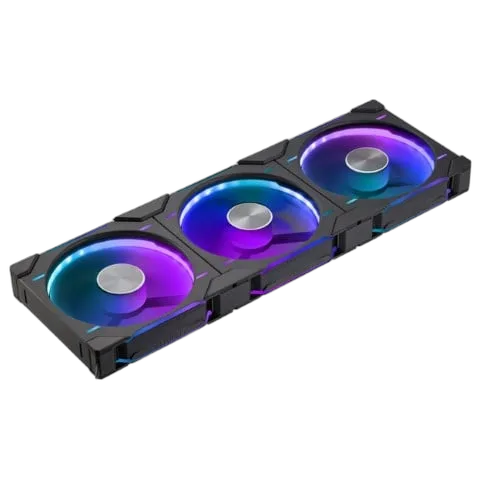 Phanteks D30 PWM Reverse Airflow D-RGB - Pack 3x140mm-Noir — vue 1