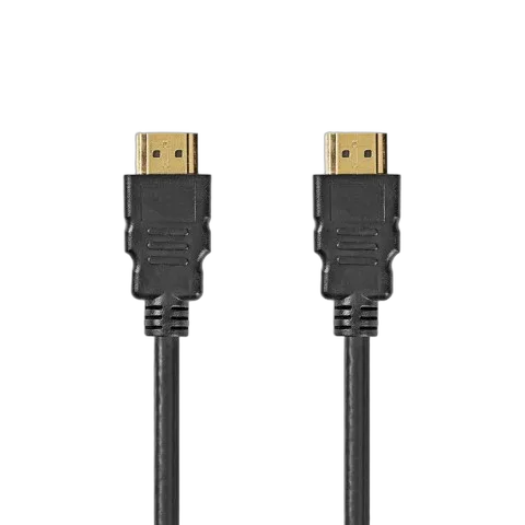 Nedis Câble HDMI HighSpeed mâle/mâle - 1m - Noir — vue 3