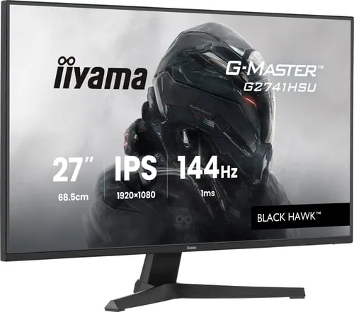 Iiyama G-Master G2741HSU-B1 - 27" FHD 144Hz IPS 1ms Adaptive Sync FreeSync — vue 3