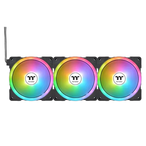 SWAFAN EX12 ARGB Noir - 120mm - Pack de 3