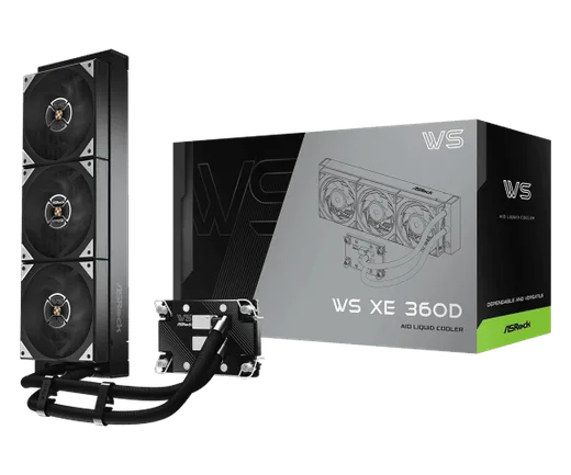 ASRock WS XE 360D - 360mm - Noir, vue 2
