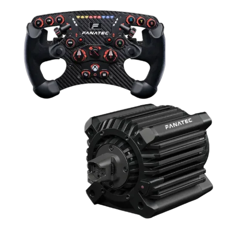 Fanatec ClubSport Volant Formula V2.5X + CS DD 12Nm — vue 1
