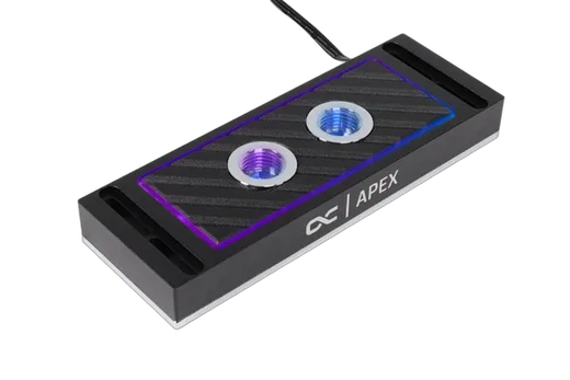 Alphacool Apex D-RAM Water cooler ARGB - 4 Slots Noir
