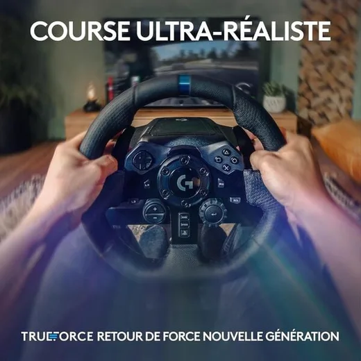 Logitech G923 Racing Wheel & Pedals PC et Playsation Edition — vue 4