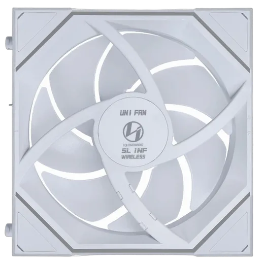 Lian-Li UNI FAN SL-INF Sans fil ARGB PWM Reverse Blade 120mm- Blanc — vue 3