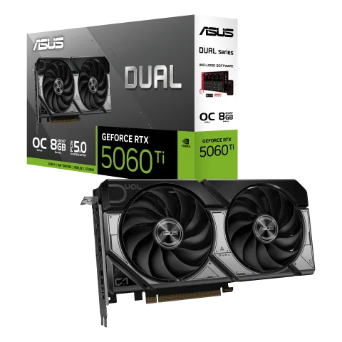 Asus Dual GeForce RTX 5060 Ti 8GB GDDR7 OC Edition