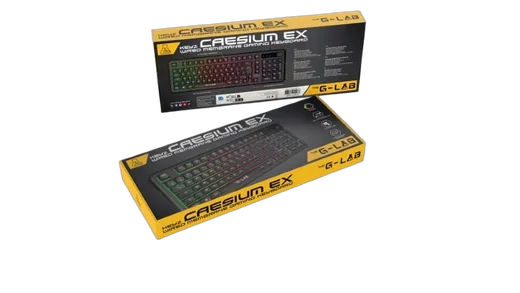 The G-LAB Keyz Caesium EX - Membrane - Filaire - RGB - Noir — vue 3