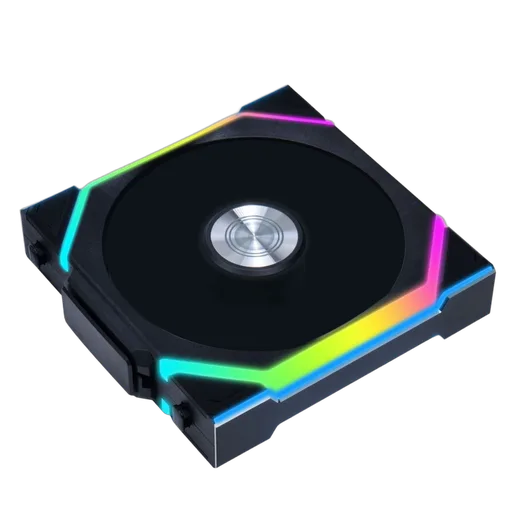 Lian-Li UNI FAN SL ARGB PWM Sans fil - 120mm - Noir — vue 2