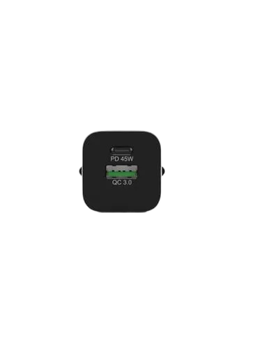Port Chargeur mural GaN 45W - 2 ports + Câble USB-C 2m — vue 4