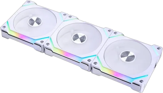 Lian-Li UNI FAN SL120 V2 RGB - Blanc - Pack de 3
