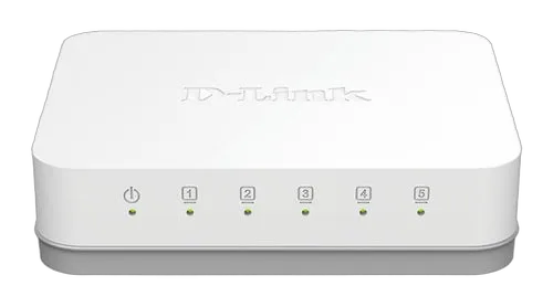 D-Link 5 Ports 10/100/1000Mbps Dlinkgo GO-SW-5G/E