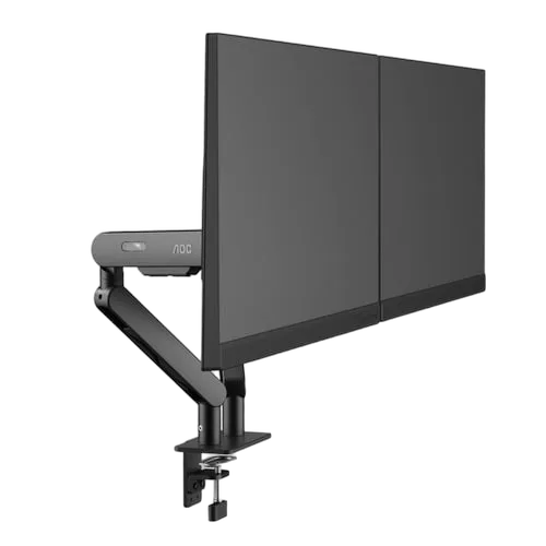 AOC Double Bras à ressort mécanique à gaz de 27" à 34" VESA 100x100 Max — vue 7
