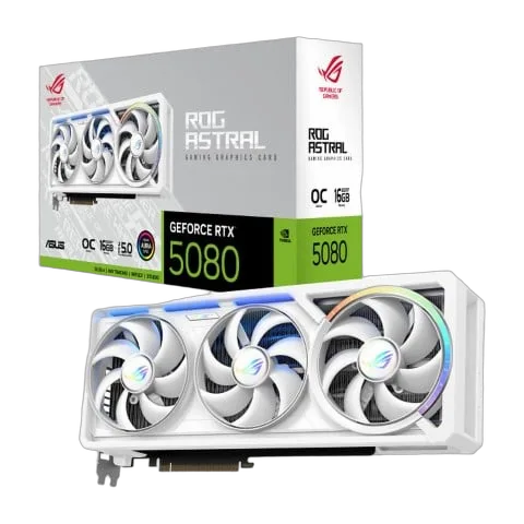 Asus ROG Astral GeForce RTX 5080 16GB OC Edition WHITE