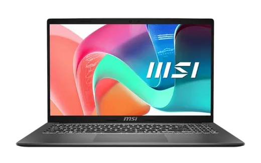 MSI Modern 15 F1MG-1404FRNNN - 15.6" FHD Core 5 120U 16Go 512Go W11 — vue 1