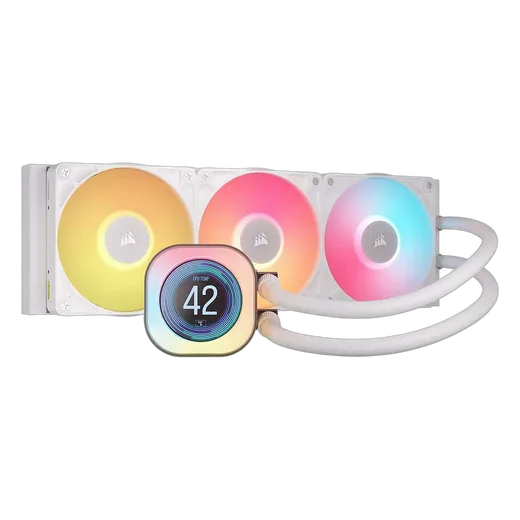 Corsair iCUE LINK TITAN 360 RX LCD Blanc AIO/360mm