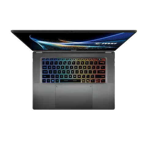 MSI Prestige N16 Flip AI+ C1XMT-001FRY - 16" OLED 4K+ Tactile RTX Spark N1x 128Go 2To W11P, vue 11