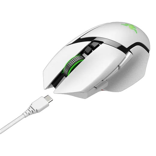 Razer Basilisk V3 Pro - Sans-Fil - RGB - Blanc — vue 4