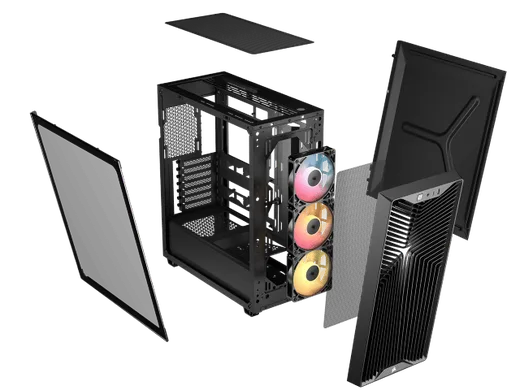 Corsair 3200D RS ARGB Noir - MT/Sans Alim/ATX — vue 7
