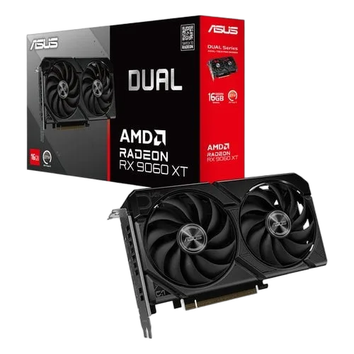 Asus Dual Radeon RX 9060 XT 16Go — vue 13