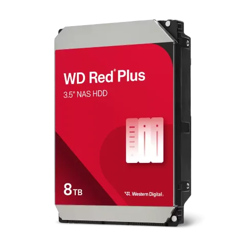 WD 8To Red Plus - WD80EFPX — vue 1