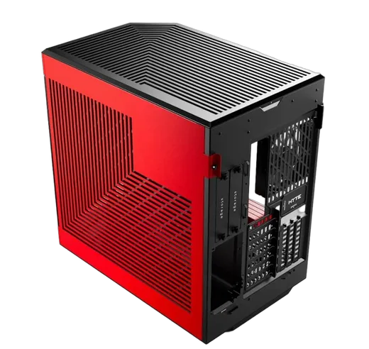 Hyte Y-60 Rouge - MT/Sans alim/ATX — vue 2