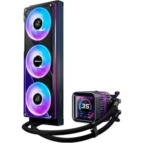 ASRock PHANTOM GAMING 360 LCD - 360mm - Noir, vue 4
