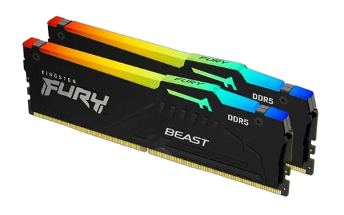 Kingston Fury Beast RGB 32Go (2x16Go) DDR5 6000MHz-Seconde Vie