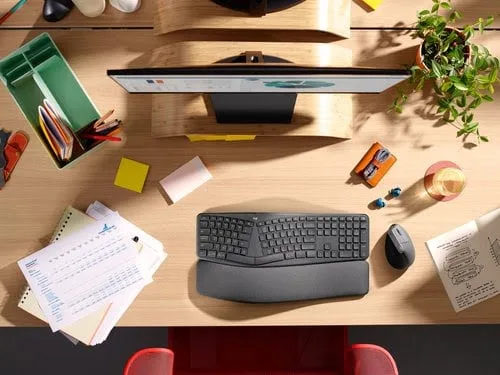 Logitech K860 for Business - Membrane - Sans-Fil - Graphite — vue 11