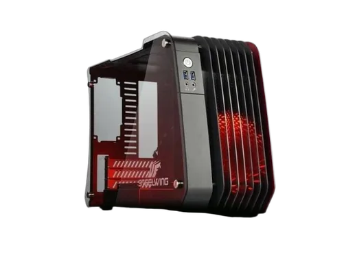 Enermax Steelwing Rouge - mT/Sans Alim/mATX