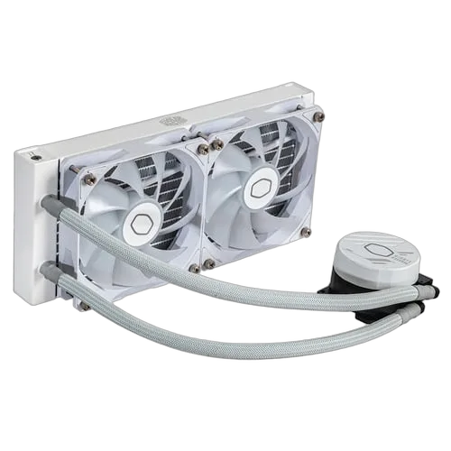 Cooler Master MasterLiquid 240L Core ARGB Blanc — vue 5