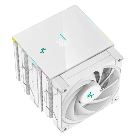Deepcool CH160 Blanc - mT/Sans Alim/Mini-ITX + AK620 DIGITAL Blanc — vue 12