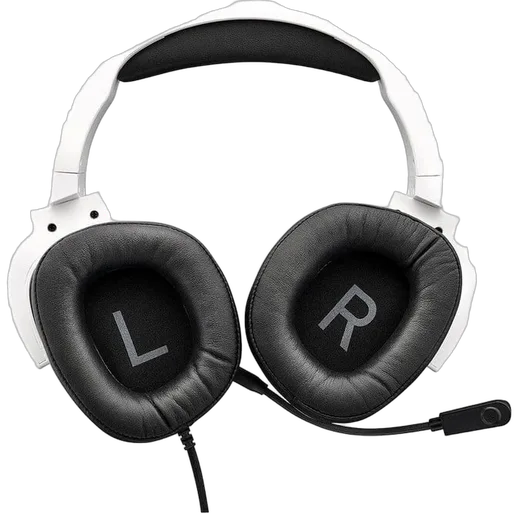 The G-LAB Korp Radium - Blanc/Filaire/Stereo — vue 5