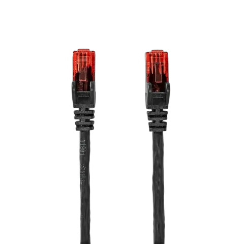 Nedis Câble RJ45 Cat6 U/UTP - 50m - Noir — vue 3
