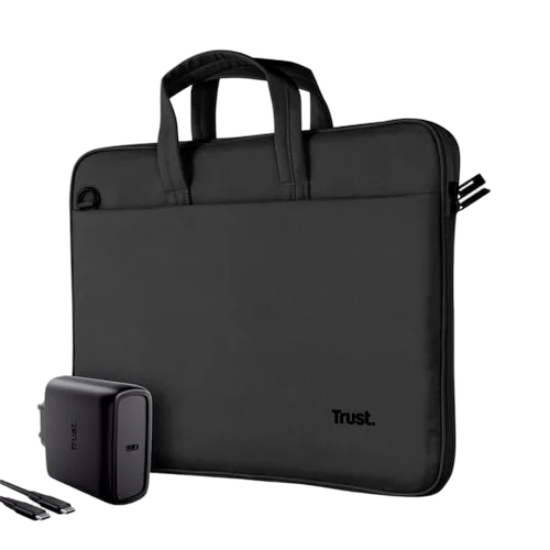 Trust Sacoche Bologna 16" + Chargeur 65W - Noir