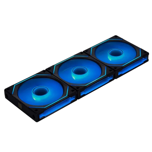 UNI FAN INFINITY SL120 RGB - Noir Pack de 3 +CTRL