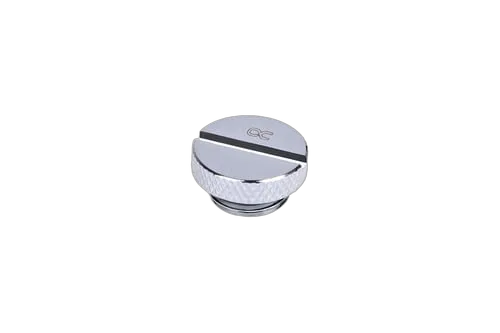 Alphacool Bouchon G1/4 - Chrome — vue 1