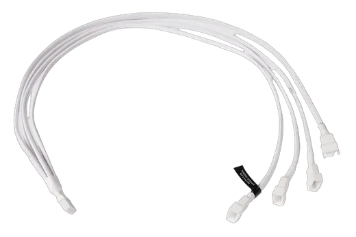 Alphacool Répartiteur 1 vers 4 ventilateurs 4pin PWM Blanc