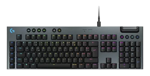 Logitech G915 X Tactile - Mécanique - Sans-Fil - RGB - Noir