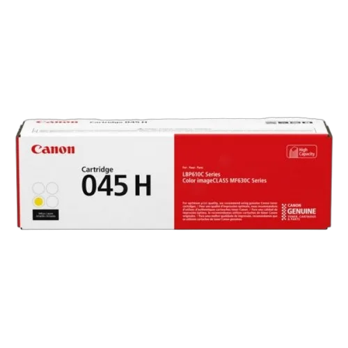 Canon Toner Jaune Grande Capacité 045 HY — vue 1