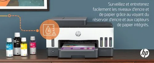 HP Smart Tank 7605 Tout-en-un - Gris — vue 19