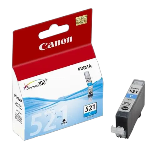 Canon Cartouche CLI-521C Cyan — vue 1