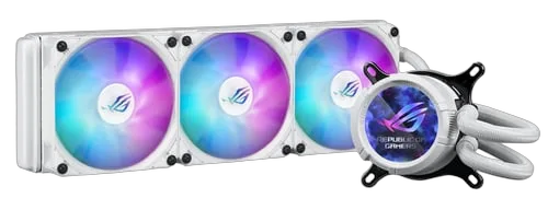 ROG STRIX LC III 360 ARGB LCD/360mm/Blanc