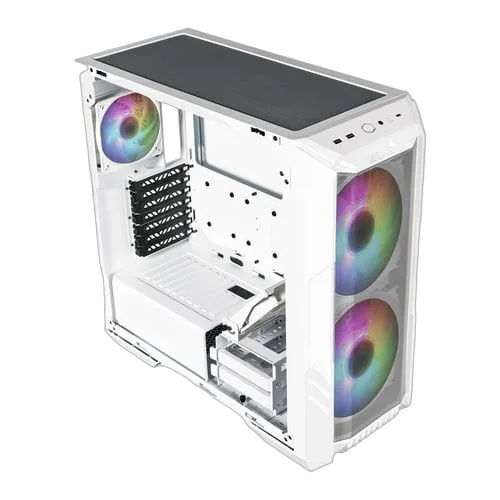 Cooler Master HAF 500 White H500-WGNN-S00 - MT/Sans Alim/ATX — vue 5