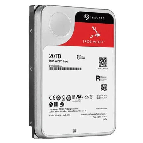 Seagate 20To IronWolf PRO SATA III 512Mo - ST20000NT001 — vue 6