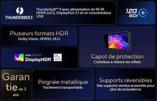Asus ProArt PA27USD - 26.5" OLED 4K 240Hz 0,1ms Pivot Adaptive Sync — vue 20