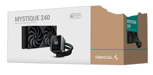 Deepcool MYSTIQUE 240 LCD 240mm - Noir — vue 6