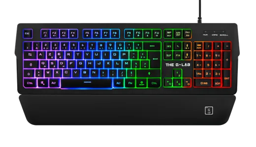 The G-LAB Keyz Palladium - Mécanique - Filaire - RGB - Noir